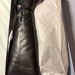 ANTONIO MELANI Black Over the Knee Boots